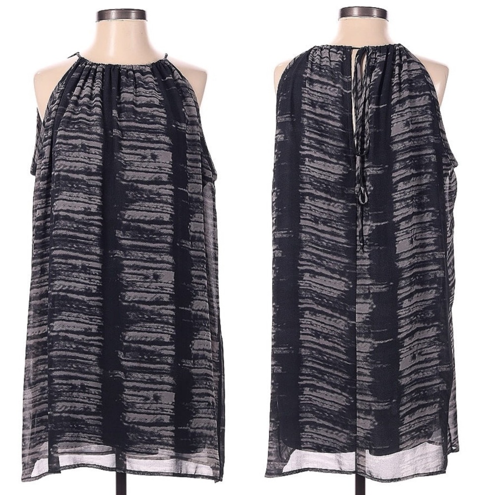 Rokoko Womens Dress Size Small Gray Shift Sleeveless